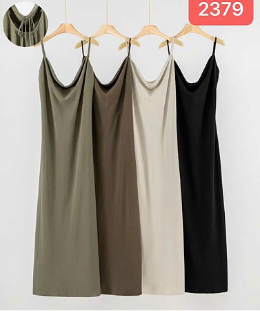 Сарафан Шаолинь VL2379 khaki - делук
