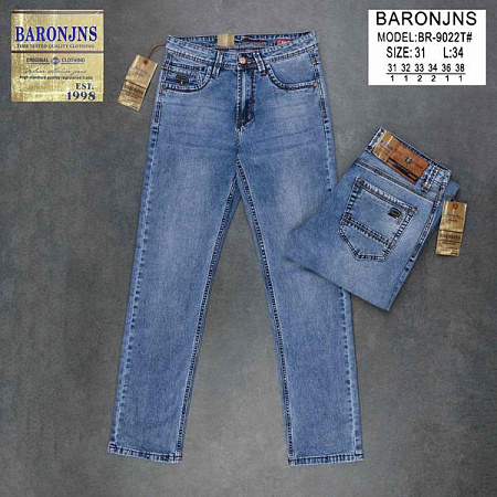 Джинсы God Baron BR9022 blue - делук