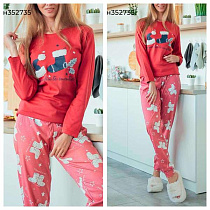 Пижама Estima H352735 coral - делук