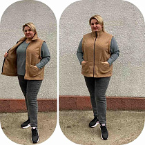 Жилетка Bat BT247 beige - делук