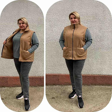Жилетка Bat BT247 beige - делук