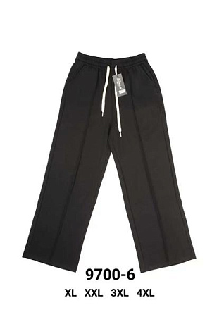 Штаны Спорт Kenalin 9700-6 black - делук