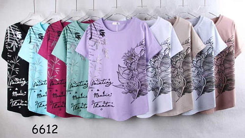 Футболка Jjf 6612 mix - делук