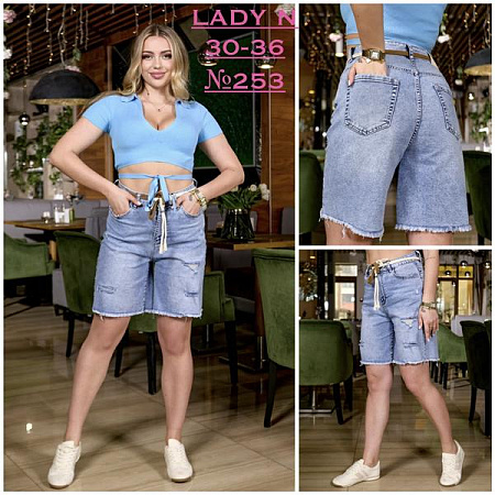Шорты Jeans Club 253 blue - делук