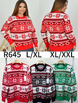 Свитер Anne-Kiss Me R645 mix - делук