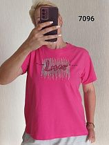 Футболка Fsn 7096 pink - делук
