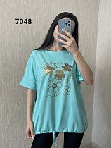 Футболка Fsn 7048 l.blue - делук