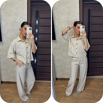 Костюм Valentina 013 beige - делук