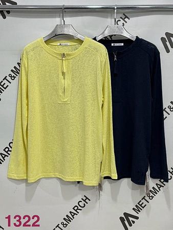 Свитер Met&March 1322 yellow - делук