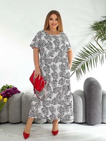 Платье Latoria 685-3 white - делук