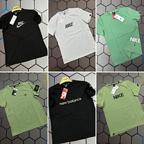 Футболка Alex Clothes 4924 green-white - делук