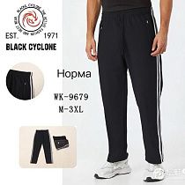 Штаны Спорт Giang 9679 black - делук