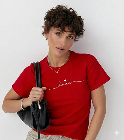 Футболка Iraopt IR149 red - делук