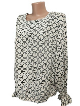 Блузка Bishoff 585 apricot - делук