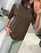 Футболка Comod 8836 brown - делук