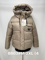 Куртка Jacket B803 brown - делук