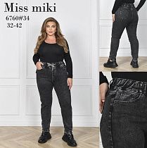 Джинсы Immei 6760 black - делук