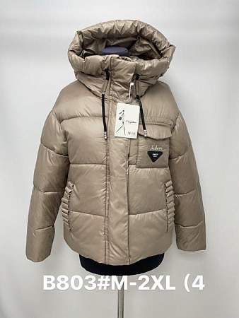 Куртка Jacket B803 brown - делук