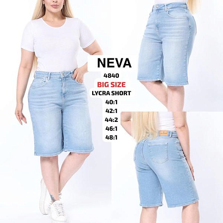 Шорты Jeans Club 4840 l.blue - делук