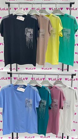 Футболка Lola LL34 mix - делук