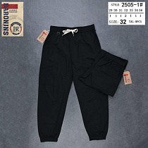 Штаны Спорт Baron Jeans 2505-1 black - делук