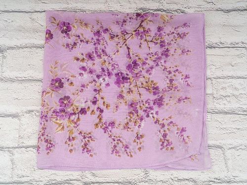 Платок Shawls P237 purple - делук