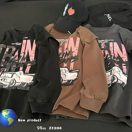 Свитер Фунтик ZX2118 brown - делук