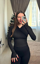 Свитер Arina 1705 black - делук