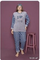 Пижама Homewear HW13 grey - делук