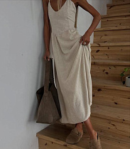 Сарафан Akulova 437 beige - делук