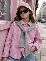 Рубашка Major FT2A22001 pink - делук