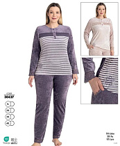 Пижама Cotpark 30437 violet - делук