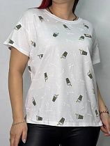 Футболка Kosta KS552 white - делук