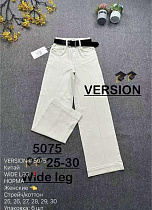 Джинсы Jeans Club 5075 white - делук