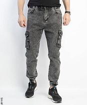 Джоггеры Basanjiu 1115 grey - делук