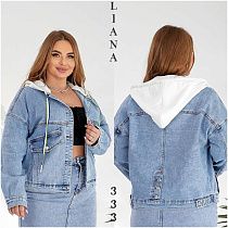 Куртка Liana Denim 333 l.blue - делук
