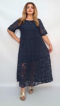 Платье Romeo Life 7181 navy Платье Romeo Life 7181 navy - делук