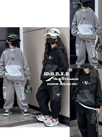 Костюм Спорт Meloria 536 black - делук