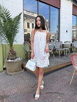 Сарафан Arina 3112-1 white - делук