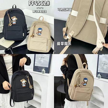 Рюкзак Candy Bags F4562 black - делук