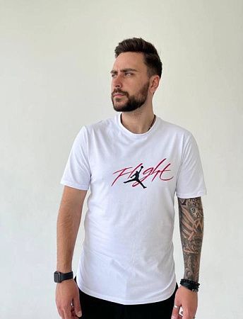 Футболка Madoka 1064 white - делук