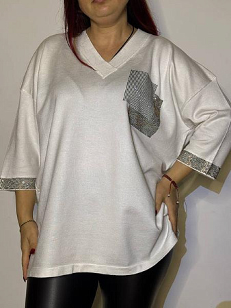 Туника Kosta 2025-12 white - делук