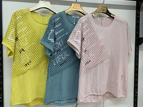 Футболка Dgmd 7378 blue - делук