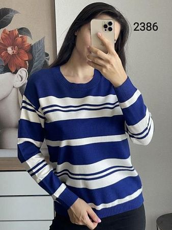 Свитер Fsn 2386 blue - делук