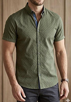 Рубашка Mary Poppins 7523 green - делук