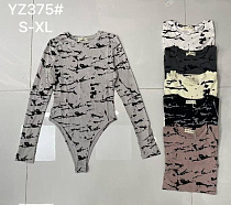 Боди Modnulya YZ375 brown - делук