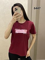Футболка Fsn 6447 wine - делук