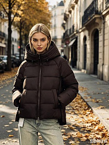 Куртка Jacket 7223 brown - делук