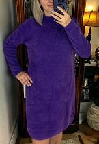 Платье Ekvato 26427 purple - делук