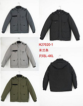 Куртка Tran H27020-1 l.grey - делук